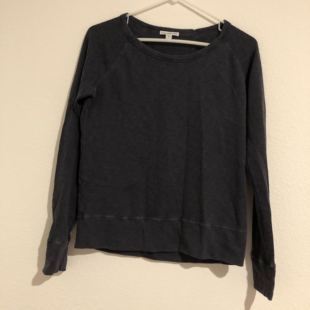 Standard James Perse Pullover Gray Size‎ 1 Small